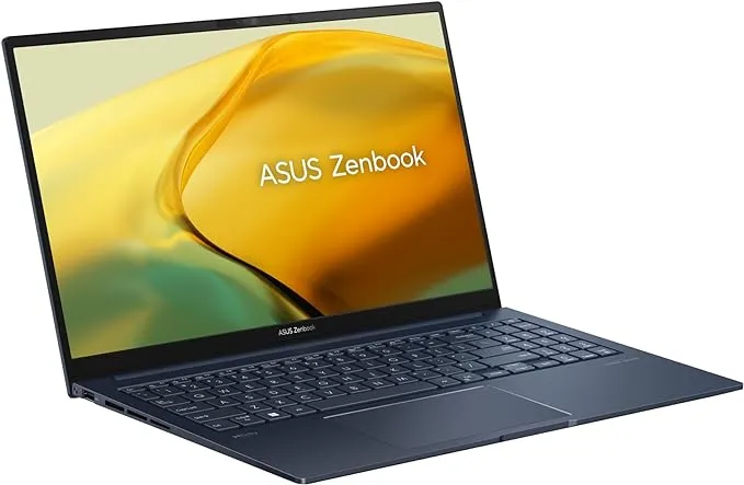 Clavier rétroéclairé du Asus Zenbook 15 UM3504DA-BN414W, idéal pour travailler dans des conditions de faible luminosité